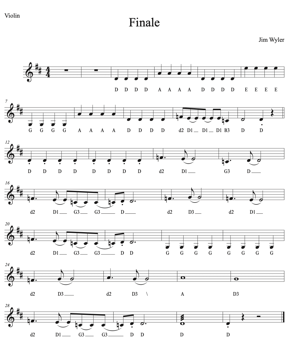 A sheet music with many notes on it.